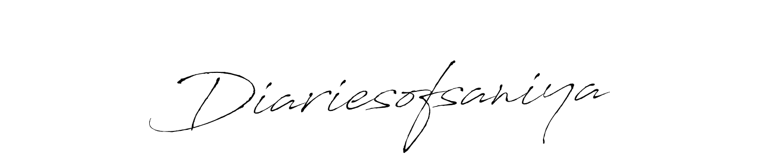 Similarly Antro_Vectra is the best handwritten signature design. Signature creator online .You can use it as an online autograph creator for name Diariesofsaniya. Diariesofsaniya signature style 6 images and pictures png