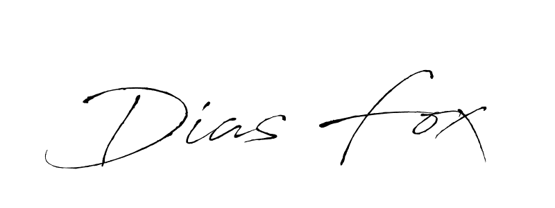 Make a beautiful signature design for name Dias Fox. Use this online signature maker to create a handwritten signature for free. Dias Fox signature style 6 images and pictures png