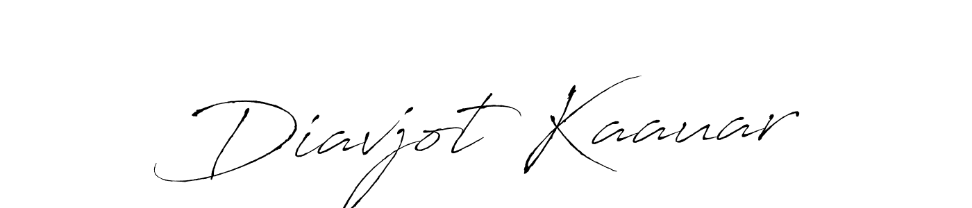Also we have Diavjot Kaauar name is the best signature style. Create professional handwritten signature collection using Antro_Vectra autograph style. Diavjot Kaauar signature style 6 images and pictures png