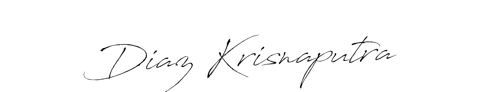 The best way (Antro_Vectra) to make a short signature is to pick only two or three words in your name. The name Diaz Krisnaputra include a total of six letters. For converting this name. Diaz Krisnaputra signature style 6 images and pictures png
