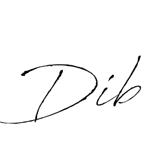 Design your own signature with our free online signature maker. With this signature software, you can create a handwritten (Antro_Vectra) signature for name Dib. Dib signature style 6 images and pictures png