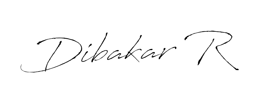 The best way (Antro_Vectra) to make a short signature is to pick only two or three words in your name. The name Dibakar R include a total of six letters. For converting this name. Dibakar R signature style 6 images and pictures png