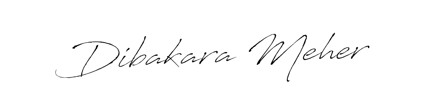 The best way (Antro_Vectra) to make a short signature is to pick only two or three words in your name. The name Dibakara Meher include a total of six letters. For converting this name. Dibakara Meher signature style 6 images and pictures png