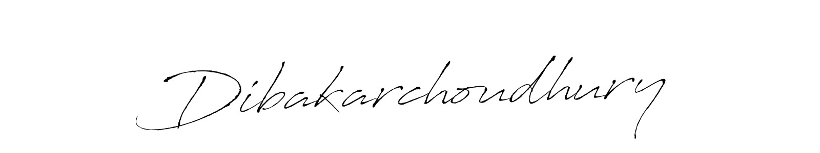 Create a beautiful signature design for name Dibakarchoudhury. With this signature (Antro_Vectra) fonts, you can make a handwritten signature for free. Dibakarchoudhury signature style 6 images and pictures png