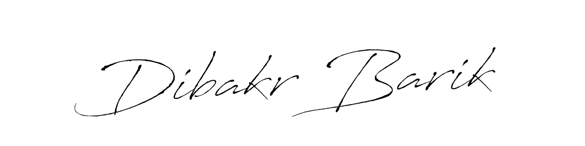 Dibakr Barik stylish signature style. Best Handwritten Sign (Antro_Vectra) for my name. Handwritten Signature Collection Ideas for my name Dibakr Barik. Dibakr Barik signature style 6 images and pictures png