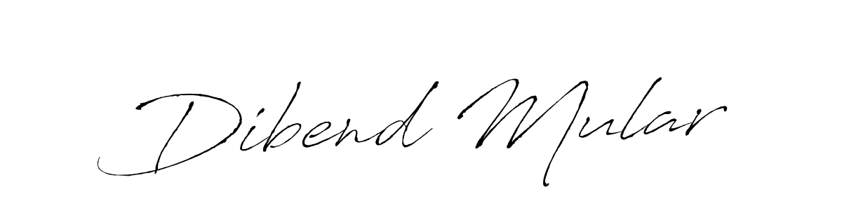 How to make Dibend Mular name signature. Use Antro_Vectra style for creating short signs online. This is the latest handwritten sign. Dibend Mular signature style 6 images and pictures png