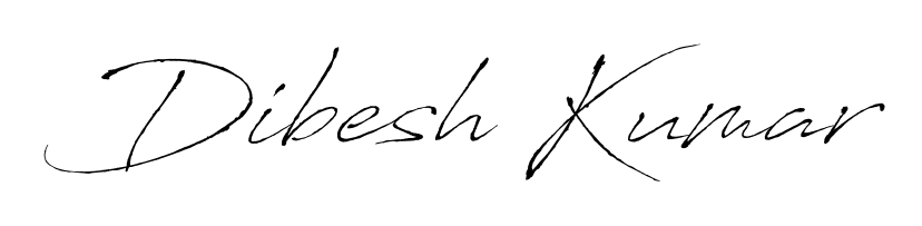 The Antro_Vectra signature style provides a bold statement for name Dibesh Kumar. Designed for business owners, executives, and leaders. Dibesh Kumar signature style 6 images and pictures png