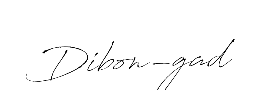 Create a beautiful signature design for name Dibon-gad. With this signature (Antro_Vectra) fonts, you can make a handwritten signature for free. Dibon-gad signature style 6 images and pictures png