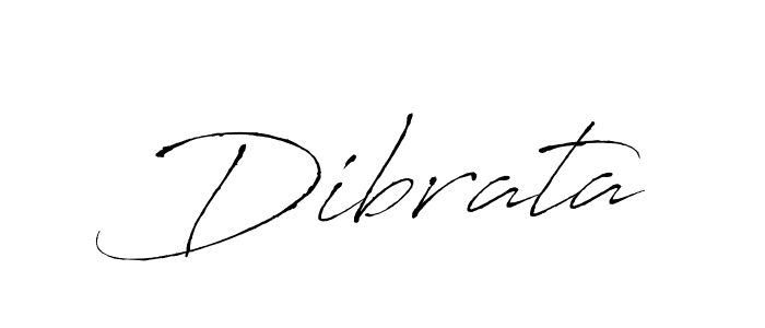 Design your own signature with our free online signature maker. With this signature software, you can create a handwritten (Antro_Vectra) signature for name Dibrata. Dibrata signature style 6 images and pictures png