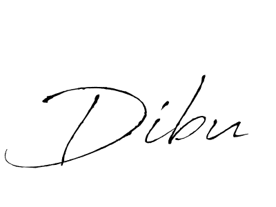 Make a beautiful signature design for name Dibu. With this signature (Antro_Vectra) style, you can create a handwritten signature for free. Dibu signature style 6 images and pictures png