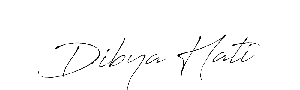 Make a beautiful signature design for name Dibya Hati. Use this online signature maker to create a handwritten signature for free. Dibya Hati signature style 6 images and pictures png