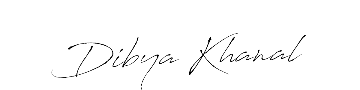 Use a signature maker to create a handwritten signature online. With this signature software, you can design (Antro_Vectra) your own signature for name Dibya Khanal. Dibya Khanal signature style 6 images and pictures png