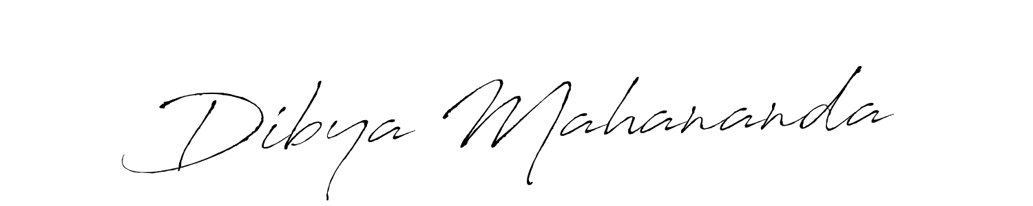 Also You can easily find your signature by using the search form. We will create Dibya Mahananda name handwritten signature images for you free of cost using Antro_Vectra sign style. Dibya Mahananda signature style 6 images and pictures png