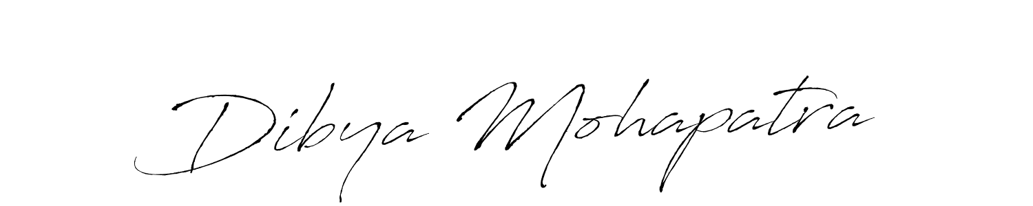 How to make Dibya Mohapatra signature? Antro_Vectra is a professional autograph style. Create handwritten signature for Dibya Mohapatra name. Dibya Mohapatra signature style 6 images and pictures png