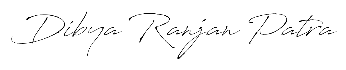 Create a beautiful signature design for name Dibya Ranjan Patra. With this signature (Antro_Vectra) fonts, you can make a handwritten signature for free. Dibya Ranjan Patra signature style 6 images and pictures png