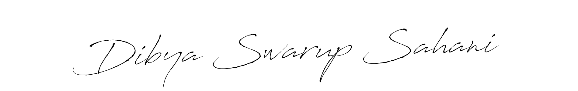 Also we have Dibya Swarup Sahani name is the best signature style. Create professional handwritten signature collection using Antro_Vectra autograph style. Dibya Swarup Sahani signature style 6 images and pictures png