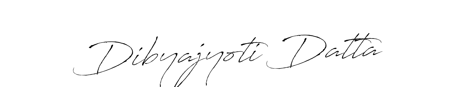 How to make Dibyajyoti Datta name signature. Use Antro_Vectra style for creating short signs online. This is the latest handwritten sign. Dibyajyoti Datta signature style 6 images and pictures png