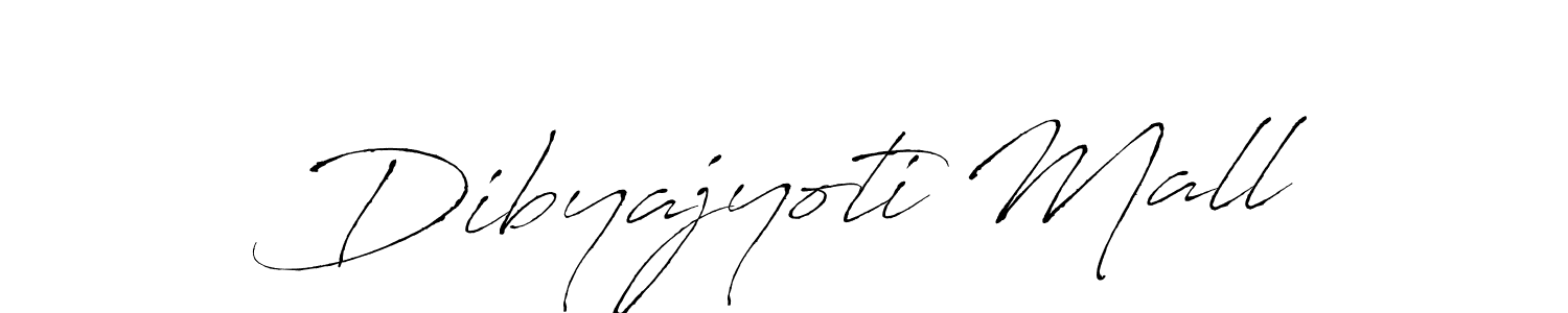 Design your own signature with our free online signature maker. With this signature software, you can create a handwritten (Antro_Vectra) signature for name Dibyajyoti Mall. Dibyajyoti Mall signature style 6 images and pictures png