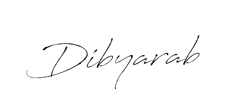 Make a beautiful signature design for name Dibyarab. With this signature (Antro_Vectra) style, you can create a handwritten signature for free. Dibyarab signature style 6 images and pictures png