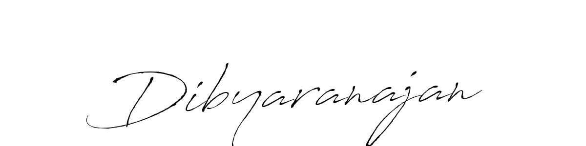 Make a beautiful signature design for name Dibyaranajan. With this signature (Antro_Vectra) style, you can create a handwritten signature for free. Dibyaranajan signature style 6 images and pictures png