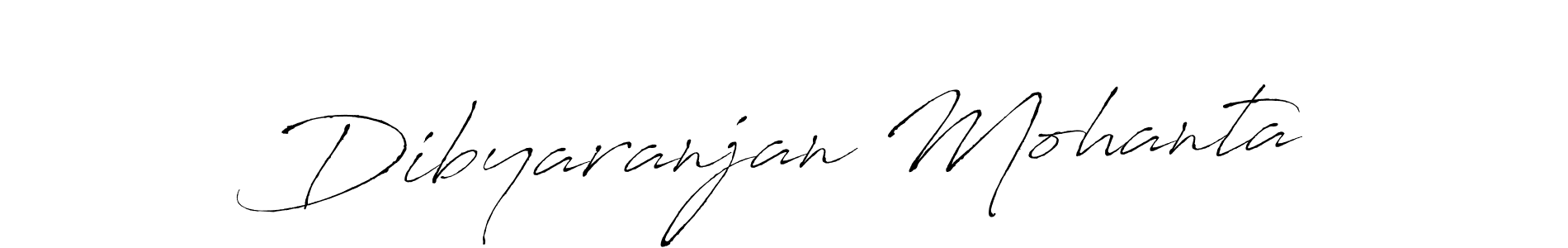 How to make Dibyaranjan Mohanta signature? Antro_Vectra is a professional autograph style. Create handwritten signature for Dibyaranjan Mohanta name. Dibyaranjan Mohanta signature style 6 images and pictures png