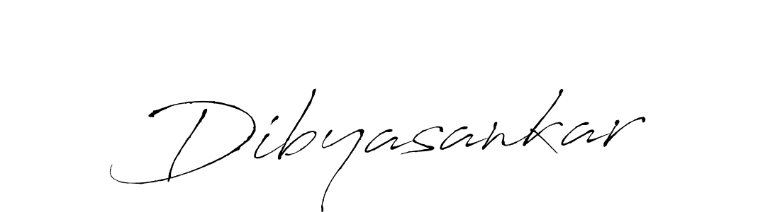 Create a beautiful signature design for name Dibyasankar. With this signature (Antro_Vectra) fonts, you can make a handwritten signature for free. Dibyasankar signature style 6 images and pictures png