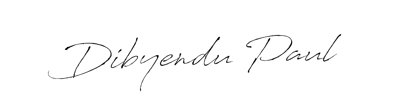 Use a signature maker to create a handwritten signature online. With this signature software, you can design (Antro_Vectra) your own signature for name Dibyendu Paul. Dibyendu Paul signature style 6 images and pictures png