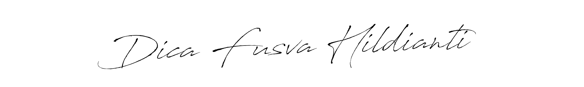 It looks lik you need a new signature style for name Dica Fusva Hildianti. Design unique handwritten (Antro_Vectra) signature with our free signature maker in just a few clicks. Dica Fusva Hildianti signature style 6 images and pictures png