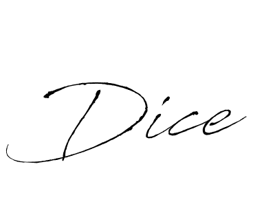 This is the best signature style for the Dice name. Also you like these signature font (Antro_Vectra). Mix name signature. Dice signature style 6 images and pictures png