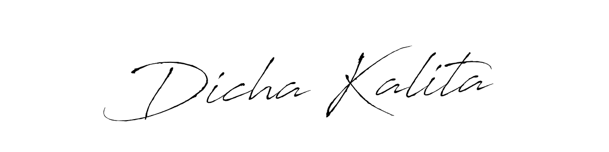 You can use this online signature creator to create a handwritten signature for the name Dicha Kalita. This is the best online autograph maker. Dicha Kalita signature style 6 images and pictures png