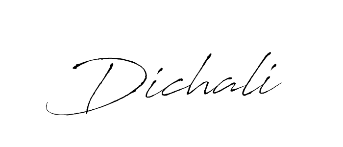 Create a beautiful signature design for name Dichali. With this signature (Antro_Vectra) fonts, you can make a handwritten signature for free. Dichali signature style 6 images and pictures png