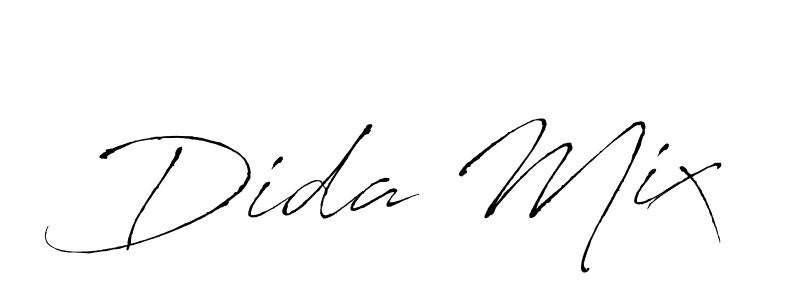 Design your own signature with our free online signature maker. With this signature software, you can create a handwritten (Antro_Vectra) signature for name Dida Mix. Dida Mix signature style 6 images and pictures png