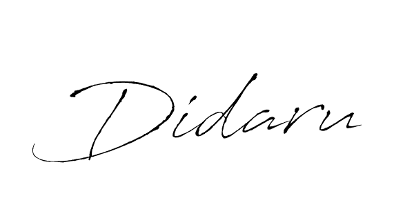 Didaru stylish signature style. Best Handwritten Sign (Antro_Vectra) for my name. Handwritten Signature Collection Ideas for my name Didaru. Didaru signature style 6 images and pictures png