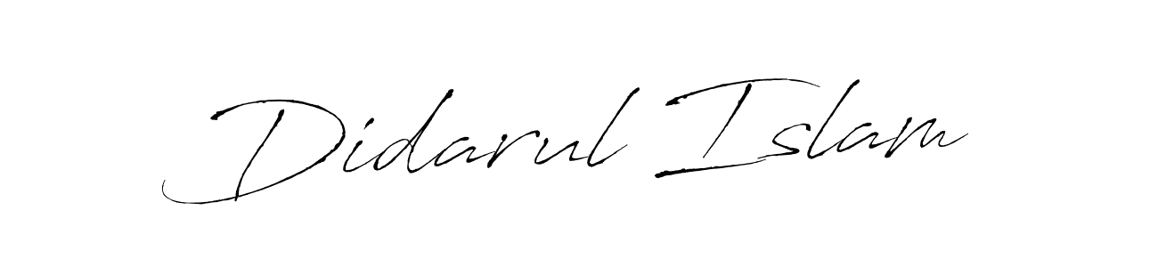 How to make Didarul Islam signature? Antro_Vectra is a professional autograph style. Create handwritten signature for Didarul Islam name. Didarul Islam signature style 6 images and pictures png