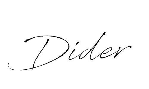 Also we have Dider name is the best signature style. Create professional handwritten signature collection using Antro_Vectra autograph style. Dider signature style 6 images and pictures png