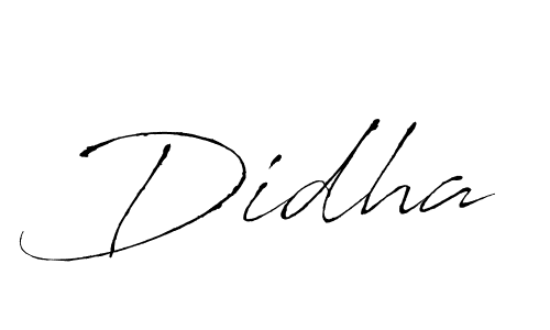 Similarly Antro_Vectra is the best handwritten signature design. Signature creator online .You can use it as an online autograph creator for name Didha. Didha signature style 6 images and pictures png