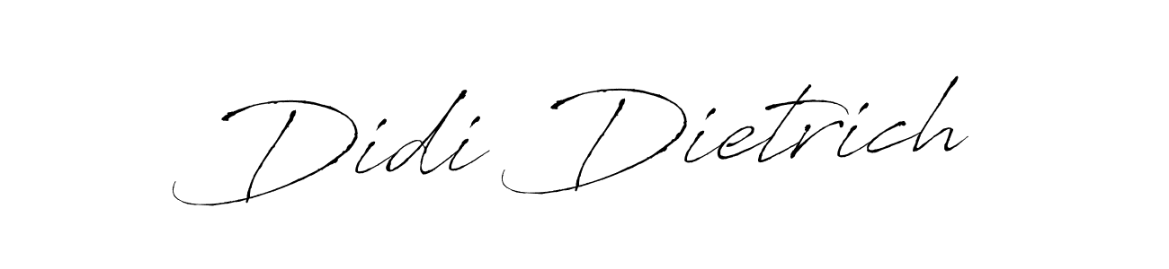 This is the best signature style for the Didi Dietrich name. Also you like these signature font (Antro_Vectra). Mix name signature. Didi Dietrich signature style 6 images and pictures png