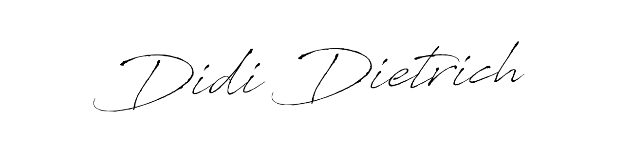 Make a short Didi Dietrich signature style. Manage your documents anywhere anytime using Antro_Vectra. Create and add eSignatures, submit forms, share and send files easily. Didi Dietrich signature style 6 images and pictures png