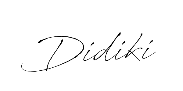 Once you've used our free online signature maker to create your best signature Antro_Vectra style, it's time to enjoy all of the benefits that Didiki name signing documents. Didiki signature style 6 images and pictures png