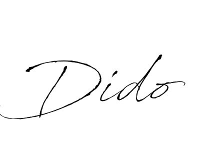 Make a beautiful signature design for name Dido. With this signature (Antro_Vectra) style, you can create a handwritten signature for free. Dido signature style 6 images and pictures png