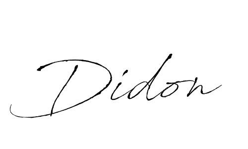 How to Draw Didon signature style? Antro_Vectra is a latest design signature styles for name Didon. Didon signature style 6 images and pictures png