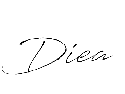 Also You can easily find your signature by using the search form. We will create Diea name handwritten signature images for you free of cost using Antro_Vectra sign style. Diea signature style 6 images and pictures png