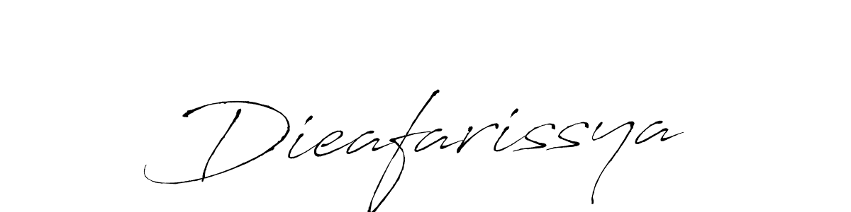 Make a beautiful signature design for name Dieafarissya. Use this online signature maker to create a handwritten signature for free. Dieafarissya signature style 6 images and pictures png