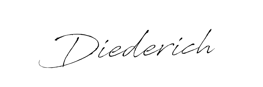 How to make Diederich name signature. Use Antro_Vectra style for creating short signs online. This is the latest handwritten sign. Diederich signature style 6 images and pictures png