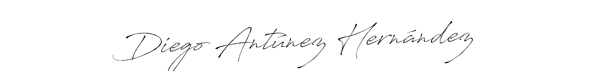 Diego Antúnez Hernández stylish signature style. Best Handwritten Sign (Antro_Vectra) for my name. Handwritten Signature Collection Ideas for my name Diego Antúnez Hernández. Diego Antúnez Hernández signature style 6 images and pictures png