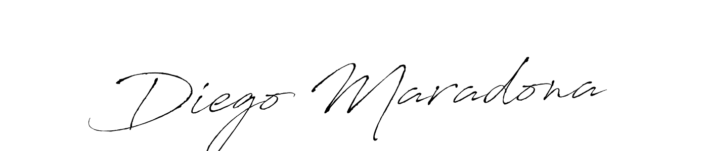 Make a beautiful signature design for name Diego Maradona. With this signature (Antro_Vectra) style, you can create a handwritten signature for free. Diego Maradona signature style 6 images and pictures png