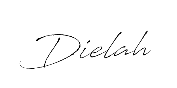 Make a short Dielah signature style. Manage your documents anywhere anytime using Antro_Vectra. Create and add eSignatures, submit forms, share and send files easily. Dielah signature style 6 images and pictures png