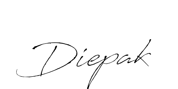 Create a beautiful signature design for name Diepak. With this signature (Antro_Vectra) fonts, you can make a handwritten signature for free. Diepak signature style 6 images and pictures png