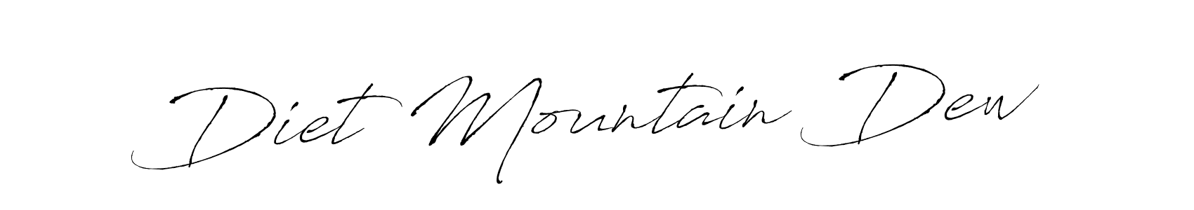 Make a beautiful signature design for name Diet Mountain Dew. Use this online signature maker to create a handwritten signature for free. Diet Mountain Dew signature style 6 images and pictures png