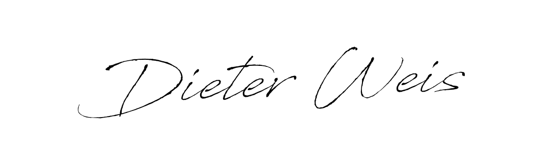 Dieter Weis stylish signature style. Best Handwritten Sign (Antro_Vectra) for my name. Handwritten Signature Collection Ideas for my name Dieter Weis. Dieter Weis signature style 6 images and pictures png